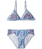 Seafolly Kids - Boho Tile Trikini Set