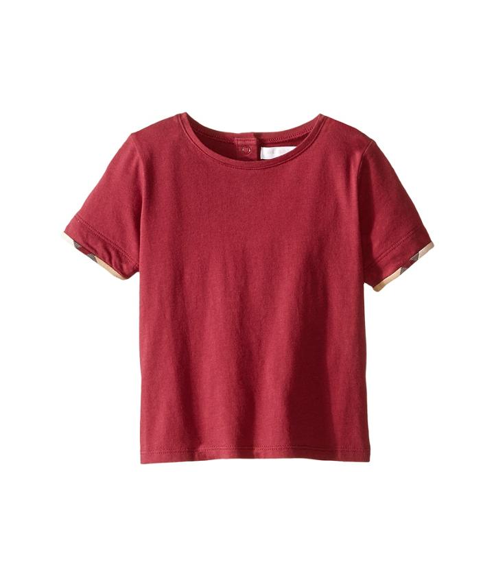 Burberry - Short Sleeve Tee W/ Turn Back Cuff