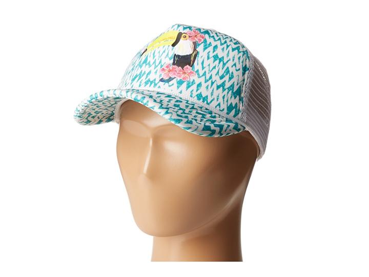 San Diego Hat Company Kids - Ctk4186 Sublimated Print W/ Toucan Trucker Hat