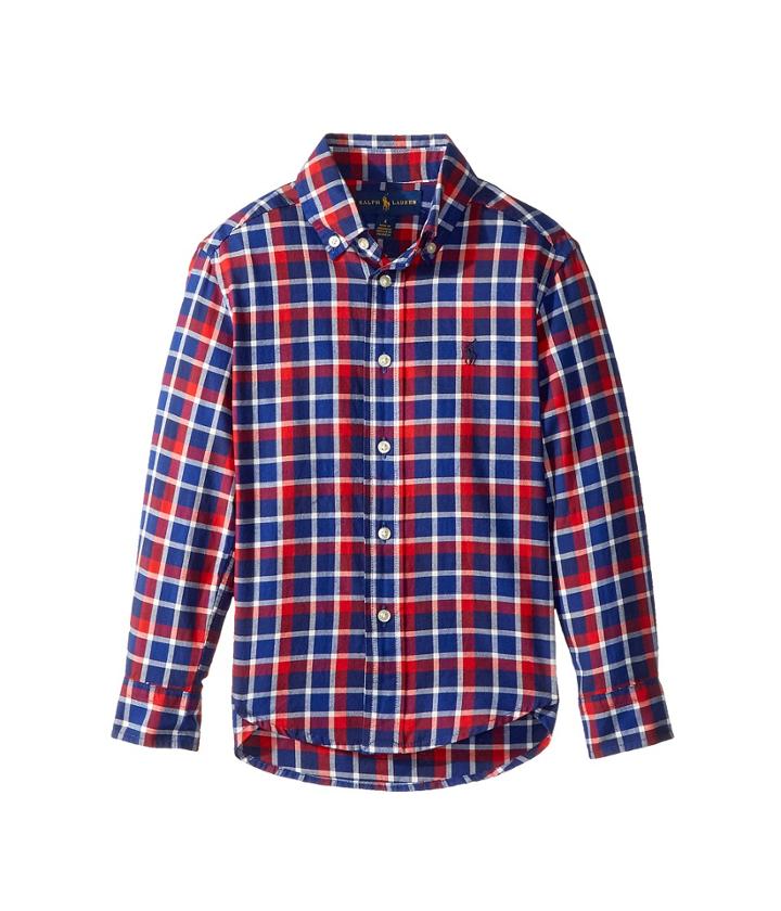 Polo Ralph Lauren Kids - Plaid Cotton Twill Shirt