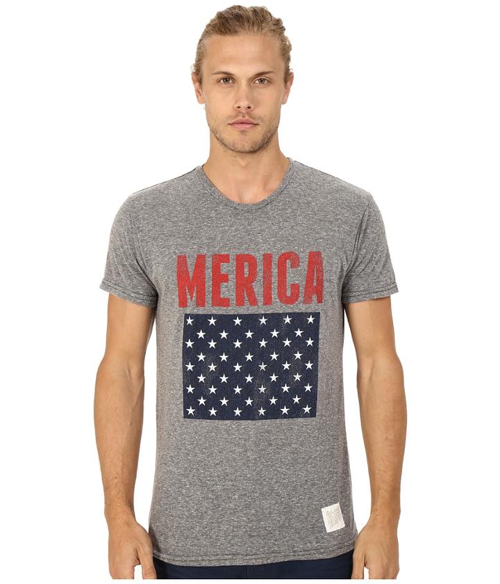 The Original Retro Brand - Merica Tri-blend Short Sleeve Tee
