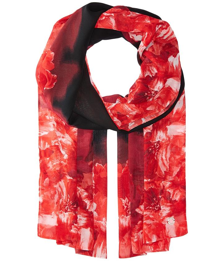 Calvin Klein - Floral Border Chiffon