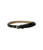 Michael Michael Kors - 13mm Skinny Pebble Star Belt