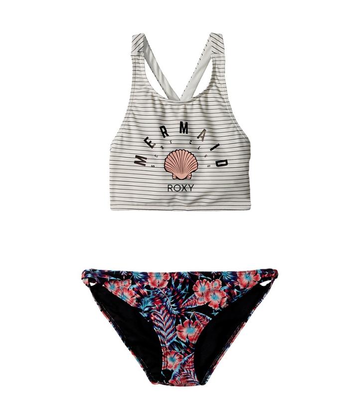 Roxy Kids - Surfing Miami Crop Top Set