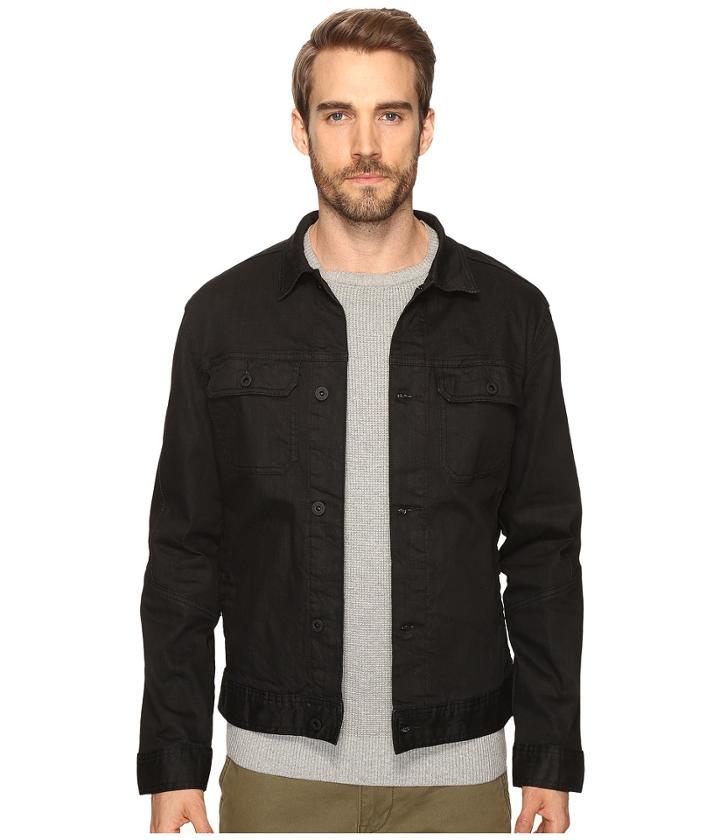 Kenneth Cole Sportswear - Washed Coated Denim Jacket