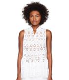 Kate Spade New York - Spice Things Up Eyelet Sleeveless Top