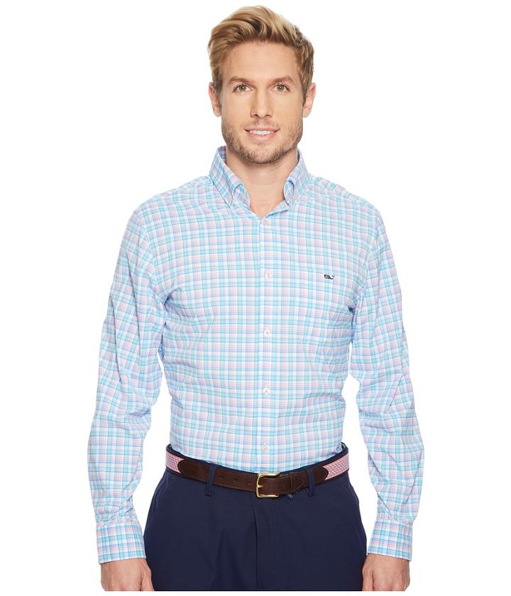 Vineyard Vines - Tiki Bar Performance Classic Tucker Shirt