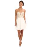 Faviana Glamour Short Lace Chiffon Dress S7436