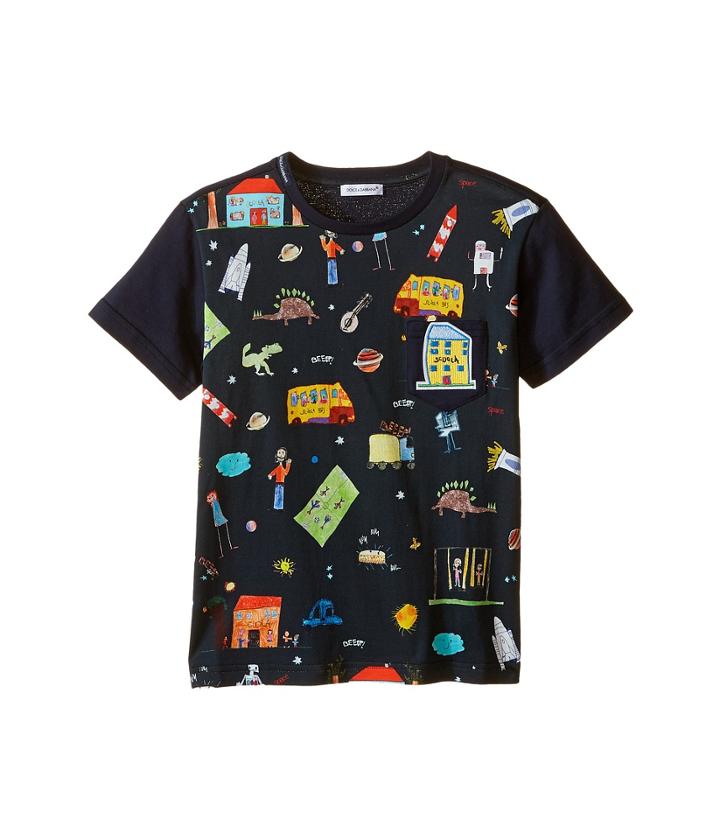 Dolce &amp; Gabbana Kids - Back To School Printed T-shirt