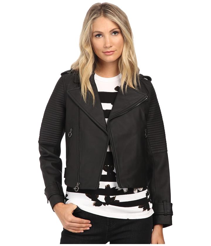 Marc By Marc Jacobs - Matte Biker Leather Jacket