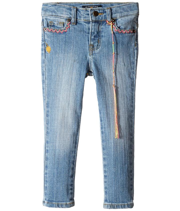 Lucky Brand Kids - Zoe Jeans W/ Embroidery