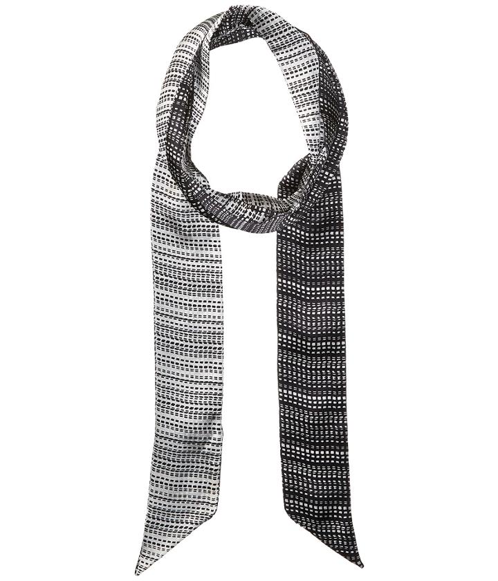 Vince Camuto - Polka Pinstripe Skinny Scarf