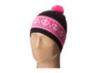 San Diego Hat Company Kids - Knk3272 Skull Intarsia Stripe Knit Beanie With Pom Pom