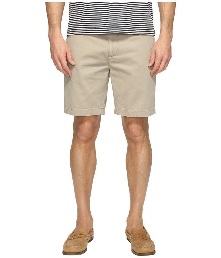 Nautica - Anchor Twill Flat Front Shorts