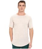 Publish - Titus - Speckled Lightweight Cotton Seamless Sleeve Shoulder Panel Knit Tee