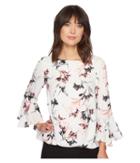 Vince Camuto - Lily Melody Bell Sleeve Fold-over Blouse