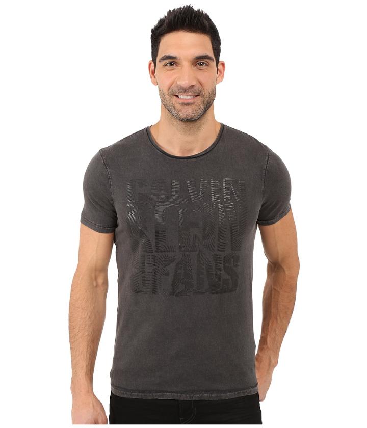 Calvin Klein Jeans - Hd Print Liquify Crew Neck Tee