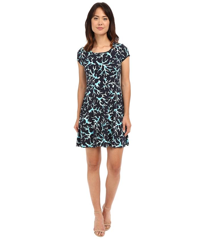 Michael Michael Kors - Nandina Cap Flare Dress