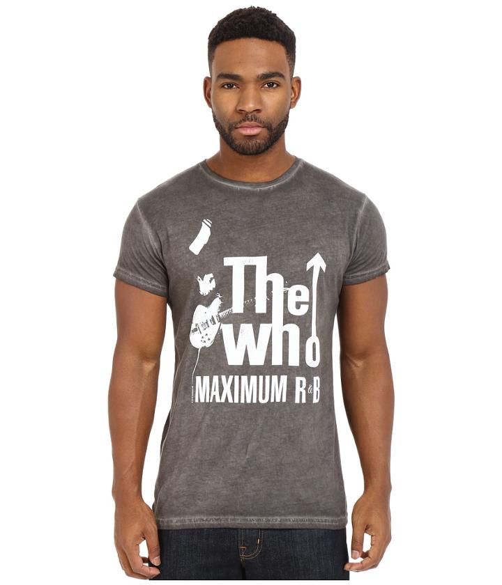 The Original Retro Brand - Short Sleeve Oil Wash The Who T-shirt