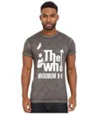 The Original Retro Brand - Short Sleeve Oil Wash The Who T-shirt
