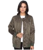 Blank Nyc - Olive Bomber Jacket In Flexible
