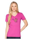 Life Is Good - Hello Sunshine Garden Crusher Vee Tee