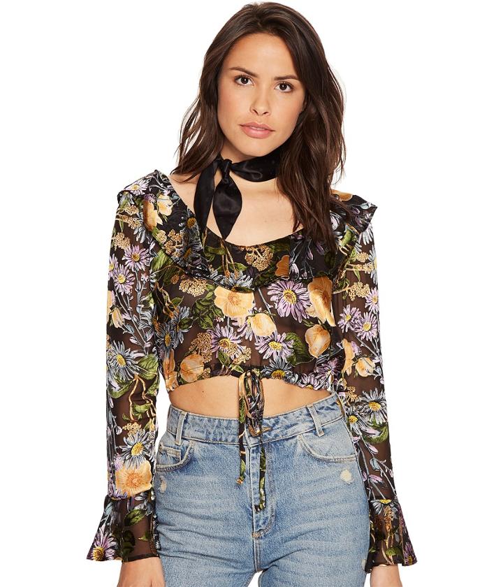 For Love And Lemons - Luciana Ruffle Blouse