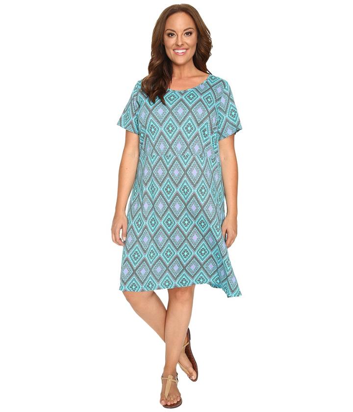 Extra Fresh By Fresh Produce - Plus Size Diamonds Sadie Dress