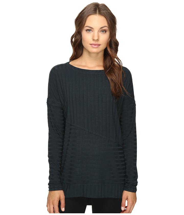 Heather - Poor Boy Geometric Top