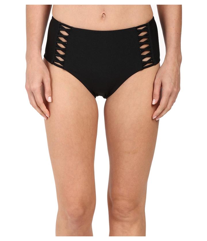 Amuse Society - Raquel Solid High Rise Bottom With Strapping Detail