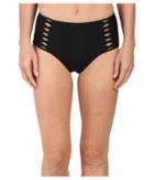 Amuse Society - Raquel Solid High Rise Bottom With Strapping Detail
