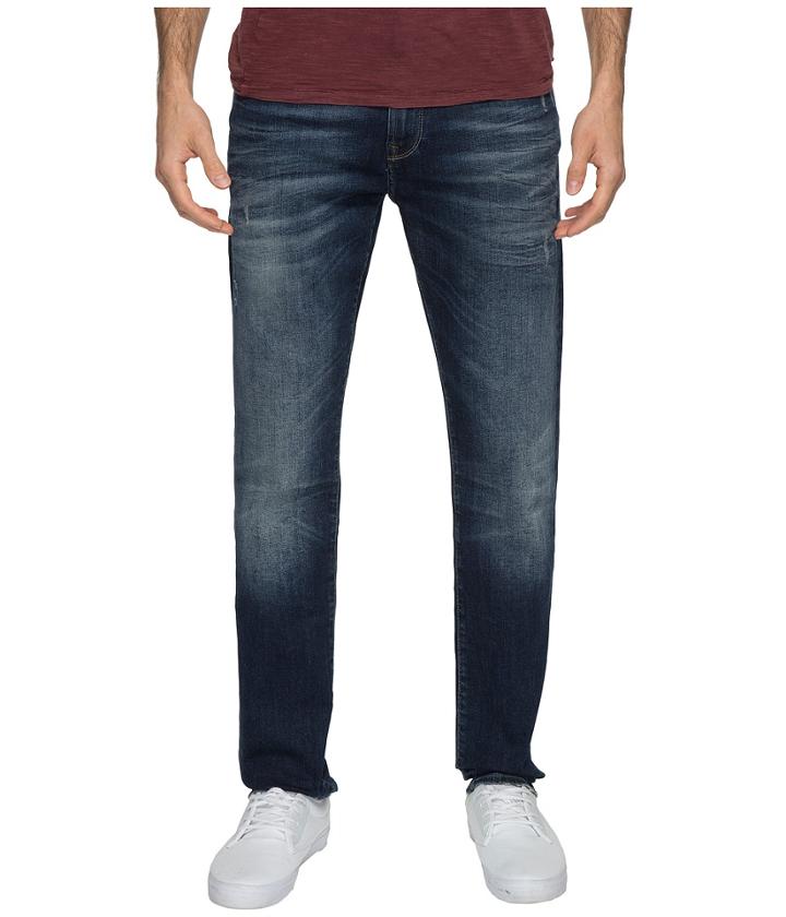 Mavi Jeans - Jake Regular Rise Slim In Dark Ripped