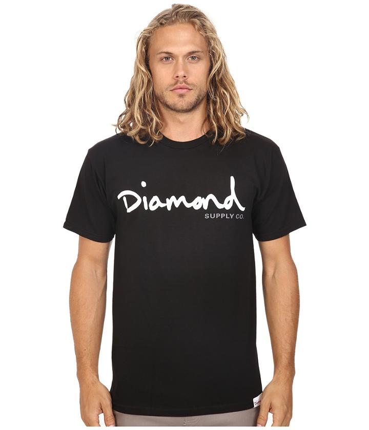 Diamond Supply Co. - Og Script Tee