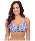 Bleu Rod Beattie - Desert Heat Over The Shoulder Underwire Top W/ Molded Cups