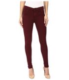 Hudson - Nico Mid-rise Ankle Skinny In Cabernet