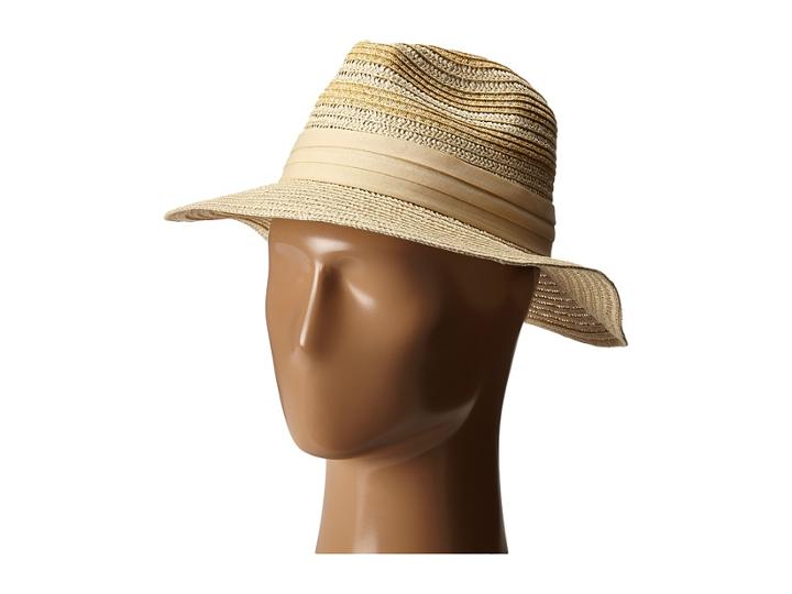Vince Camuto - Striped Fedora Hat