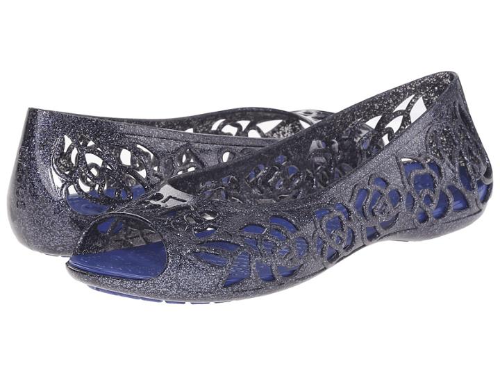 Crocs Kids - Isabella Glitter Jelly Flat Gs