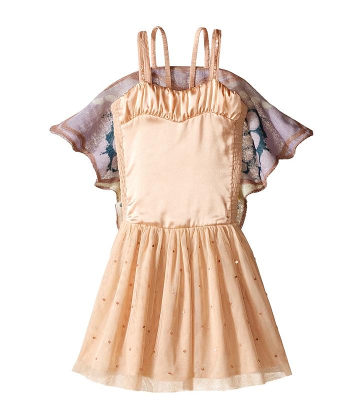 Stella Mccartney - Bonny Dress W/ Tulle Skirt Butterfly Wings