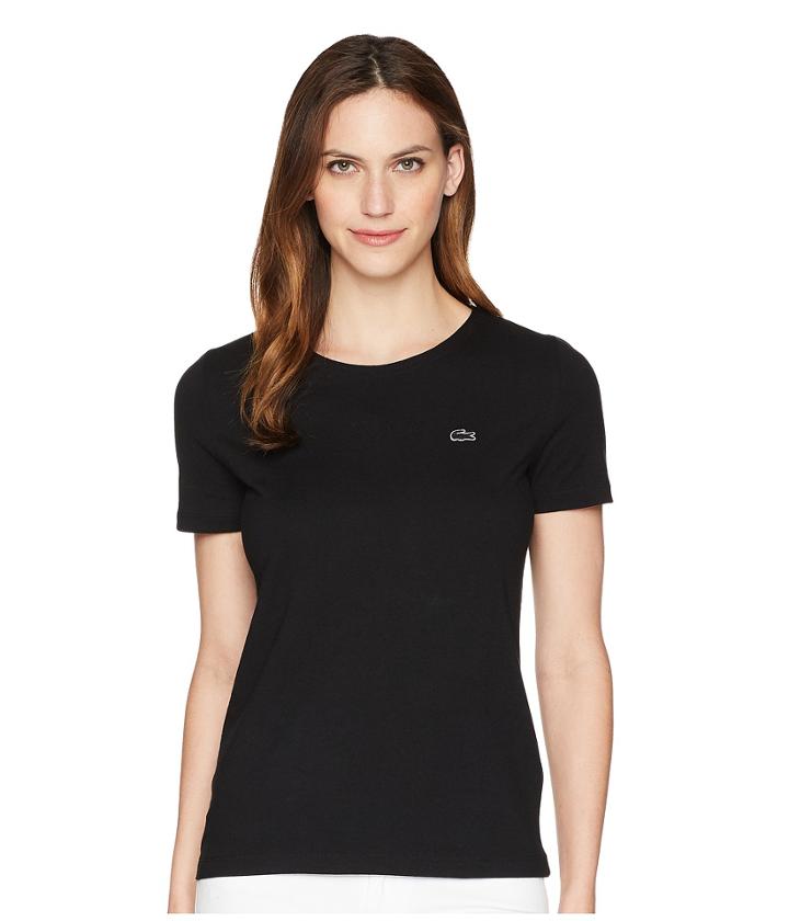 Lacoste - Short Sleeve Classic Supple Jersey Crew Neck T-shirt