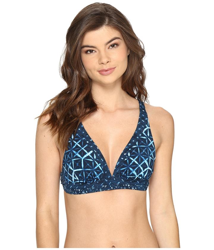 Lucky Brand - Shibori Banded Halter Top