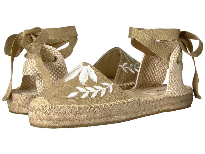 Soludos - Embroidered Floral Sandal