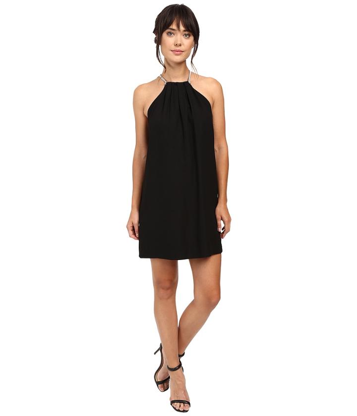 Halston Heritage - Multi Chain Back Cocktail Dress