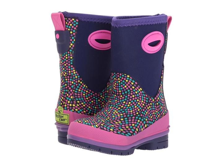 Western Chief Kids - Dizzy Dot Neoprene Boots