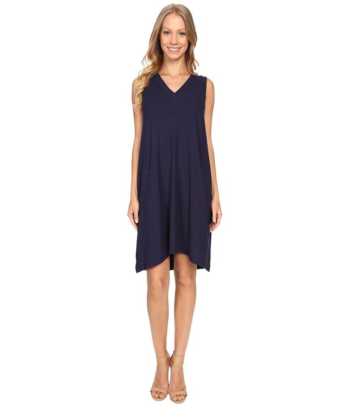 Lilla P - Stretch Jersey V-neck Shift