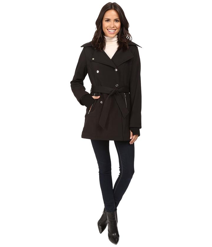 Jessica Simpson - Double Breasted Softshell Jacket