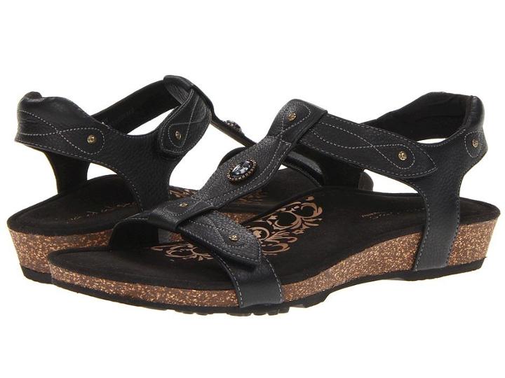 Aetrex Lori Adjustable Quarter Strap
