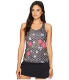 Eleven By Venus Williams - Floral Brocade Raceday Tank Top