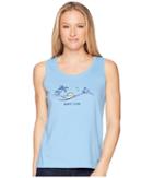 Life Is Good - Happy Hour Vista Sleeveless Crusher Tee