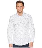 Rock And Roll Cowboy - Long Sleeve Snap Print B2s6041