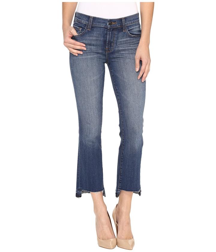 J Brand - Selena Mid-rise Crop Boot In Decoy